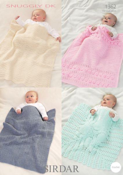 1362 PDF Snuggly DK Blankets - emmshaberdasheryshop