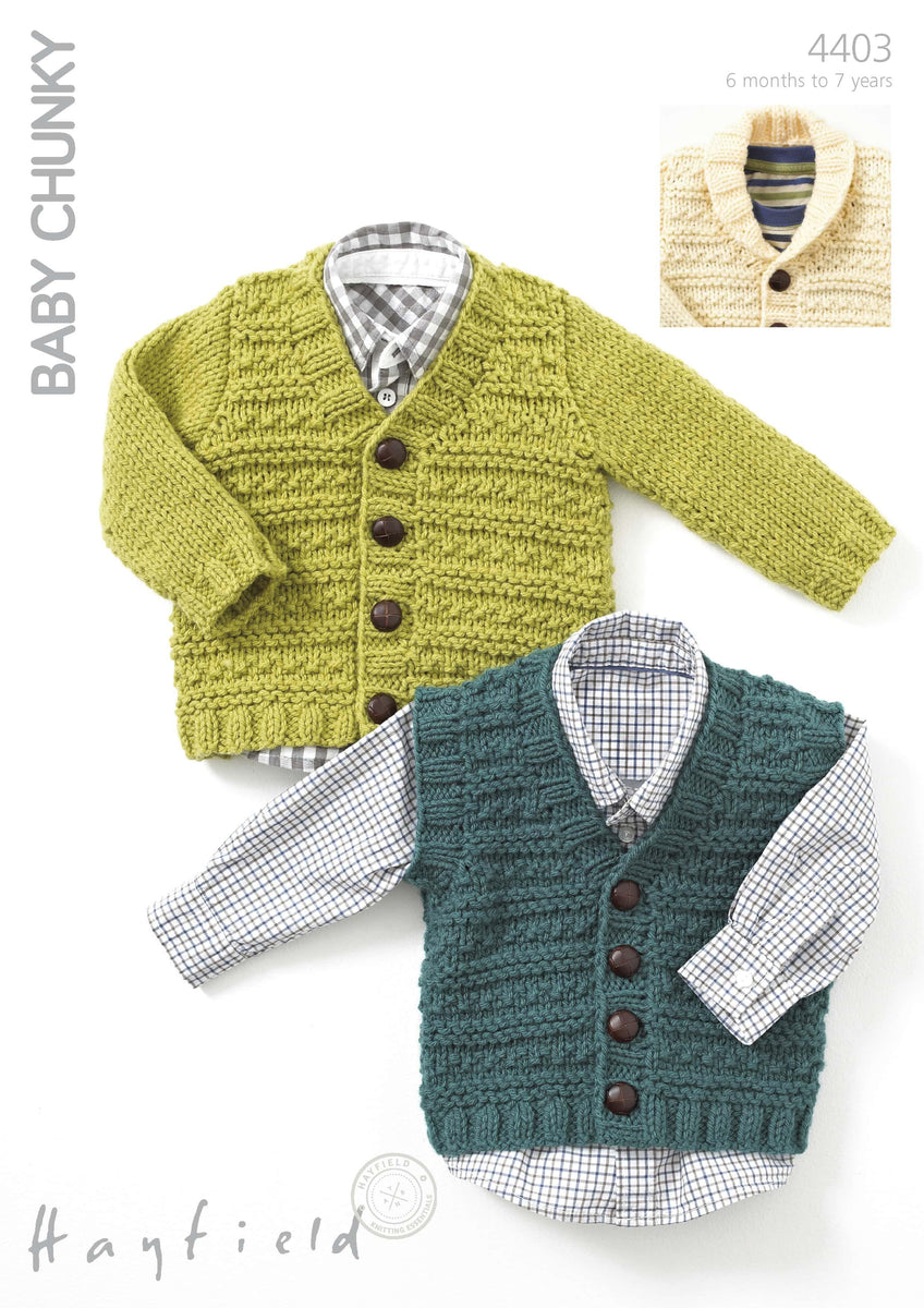 4403 PDF Hayfield Baby Chunky – emmshaberdasheryshop