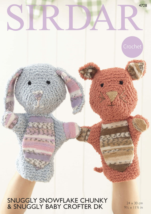 4728 PDF Snuggly Snowflake Chunky/Snuggly Baby Crofter DK - emmshaberdasheryshop