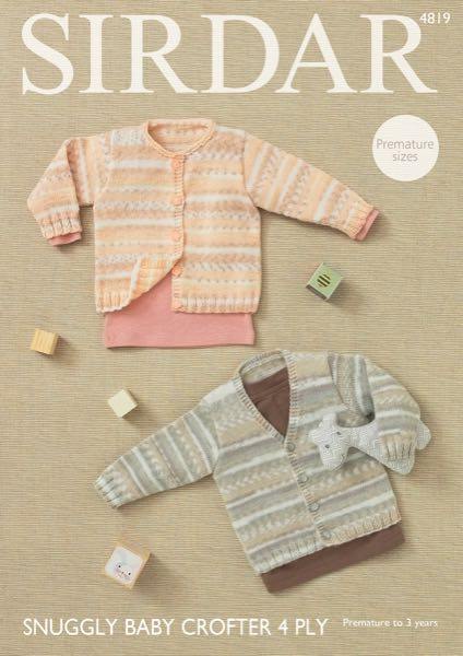 4819 PDF Snuggly Baby Crofter 4 Ply - emmshaberdasheryshop