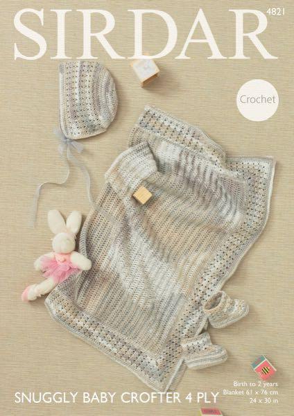 4821 PDF Snuggly Baby Crofter 4 Ply - emmshaberdasheryshop