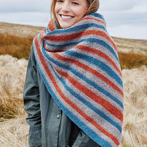 Bradfield Scarf - From The Valley Tweed Book by Rowan - emmshaberdasheryshop