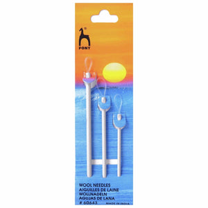 Wool Needles with plastic eye - emmshaberdasheryshop