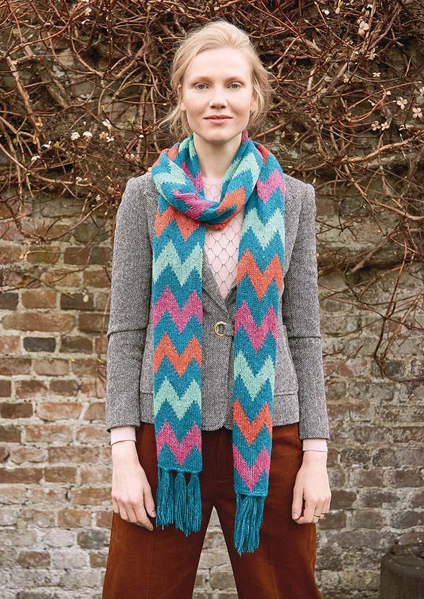 Zig Zag - From Kaffes Colours by Kaffe Fassett - emmshaberdasheryshop